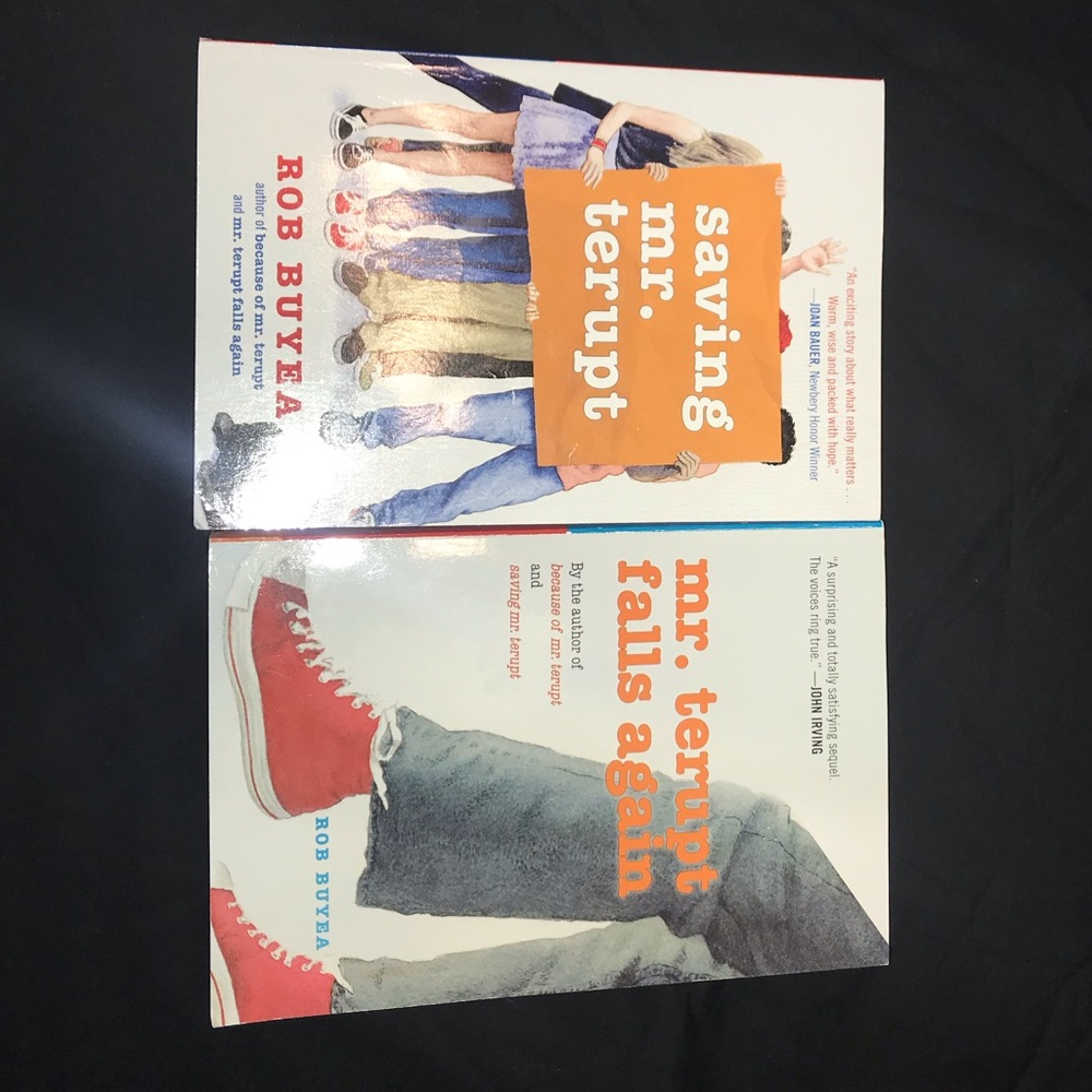 “Saving Mr. Terupt” and “Mr. Terupt Falls Again”